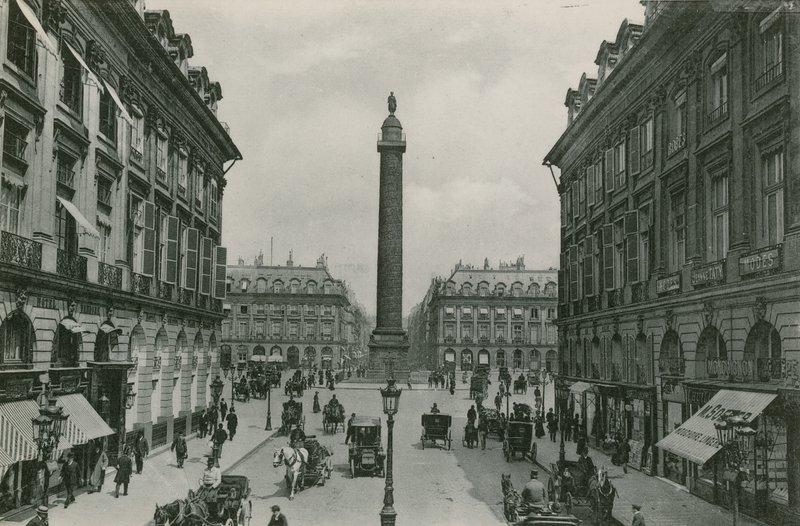 La Place Vendome, The Place Vendome (hlubotisk) od French Photographer