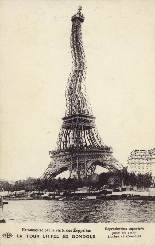 Eiffelova věž se stáčí od French Photographer