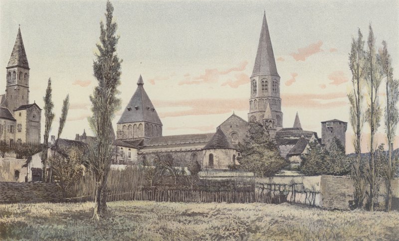 Le Dorat, Kostel, Ensemble S od French Photographer