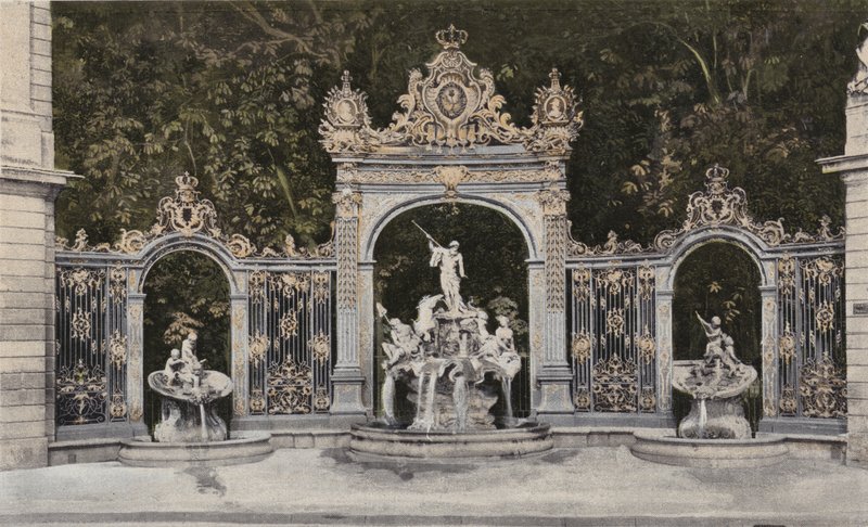 Nancy, Place Stanislas, Neptunova fontána od French Photographer