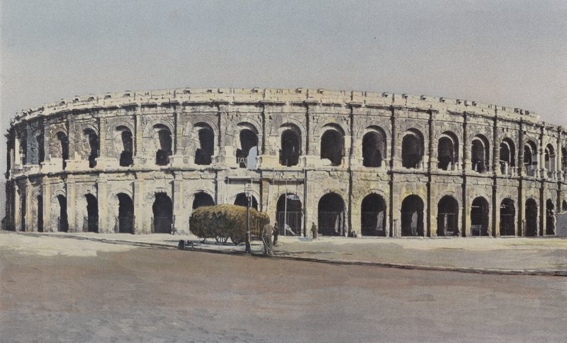 Nimes, Arenas, venkovní komplex od French Photographer