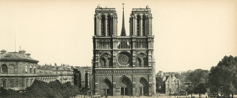 Paříž, Notre Dame, kostel Notre Dame od French Photographer