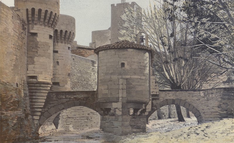 Pernes, Porte Notre-Dame a kaple od French Photographer