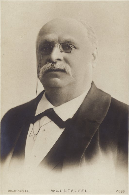 Portrét Emile Waldteufel od French Photographer