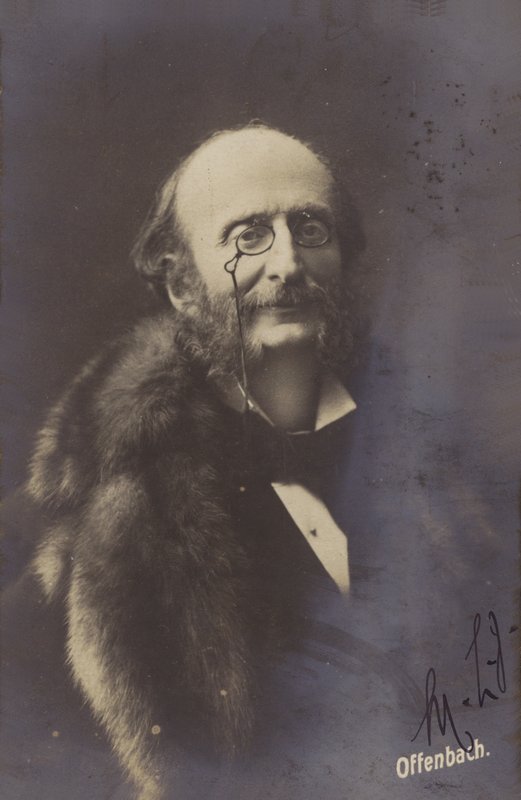 Portrét Jacquese Offenbacha od French Photographer