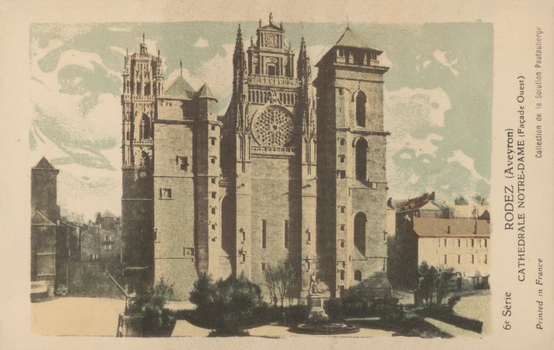Rodez, Aveyron, Katedrála Notre Dame od French Photographer