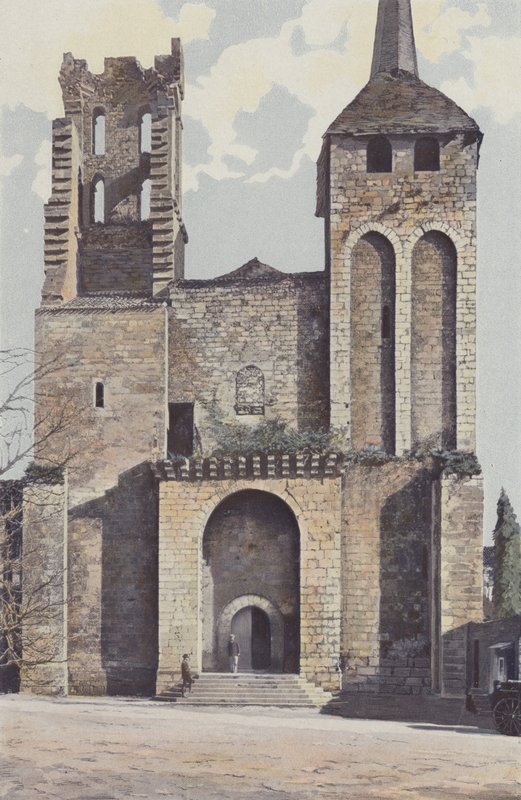Saint-Avit-Senieur, Kostel, Fasáda O od French Photographer