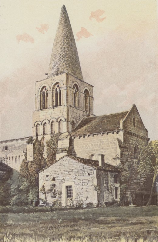 Saint-Estephe, kostel, zvonice a apsida od French Photographer