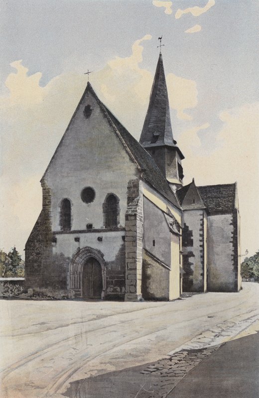 Saint-Outrille, Church, Together S O od French Photographer