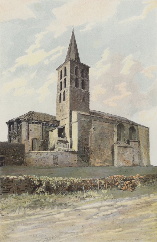 Saint-Papoul, Kostel, Ensemble N od French Photographer