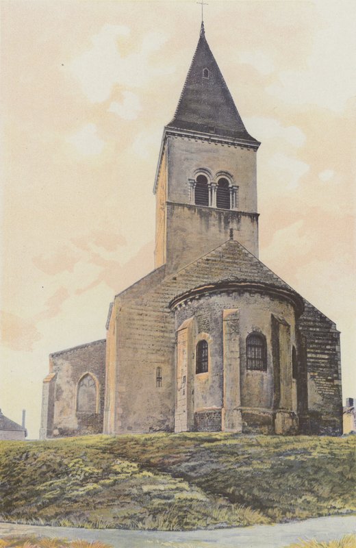 Saint-Paul-de-Varax, Kostel, Ensemble O od French Photographer
