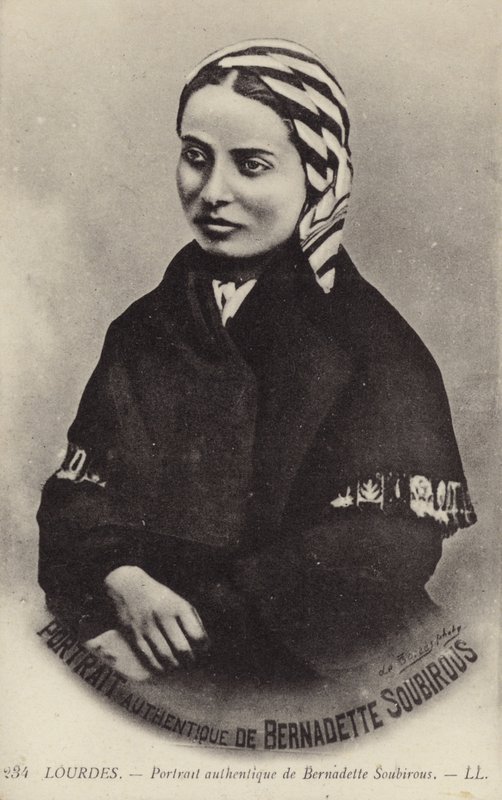 Svatá Bernadetta z Lurd od French Photographer