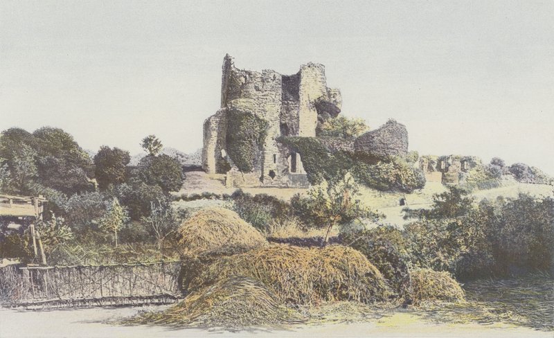 Talmont, zřícenina hradu, sada O od French Photographer