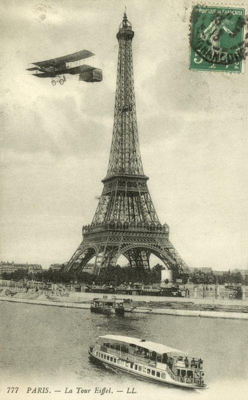 Eiffelova věž (černobílá fotografie) od French Photographer