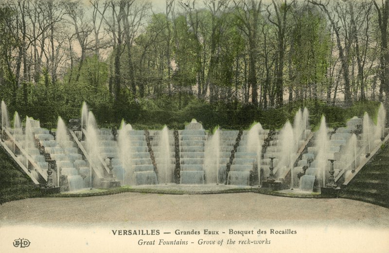 Versailles, Grand Eaux, Grove Of Rockeries od French Photographer
