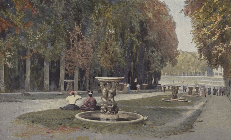 Versailles, ulička vody od French Photographer