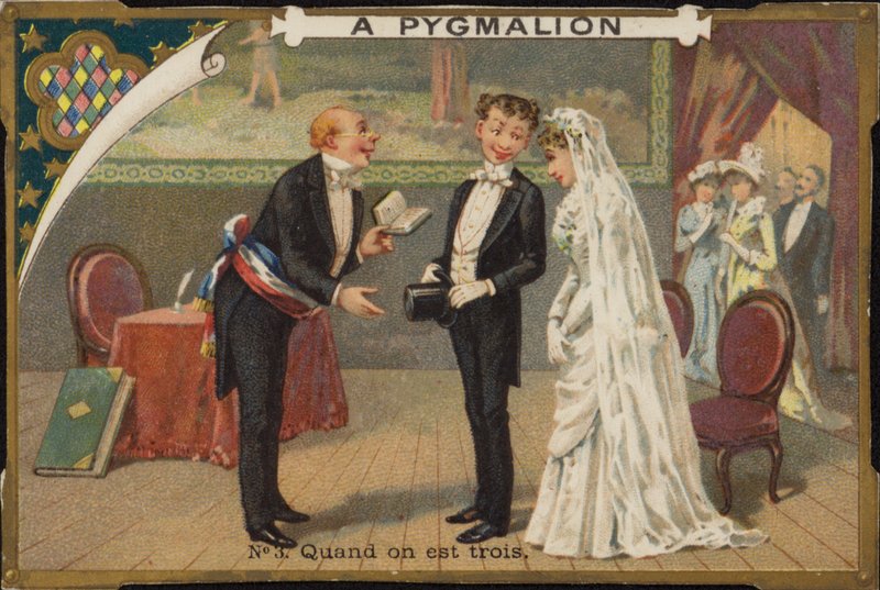 Pygmalion od French School