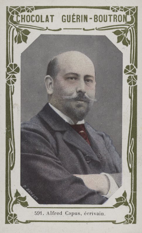 Alfred Capus, ecrivain (barevné foto) od French School
