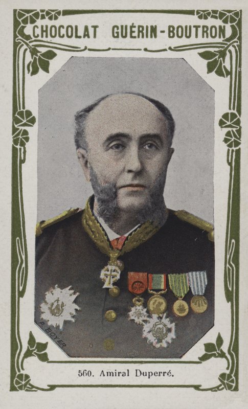Amiral Duperre (barevná fotografie) od French School