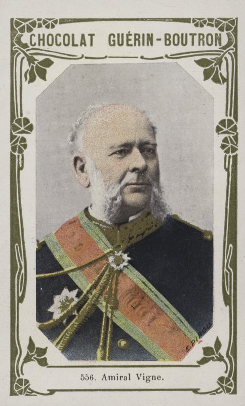 Amiral Vigne (barevná fotografie) od French School