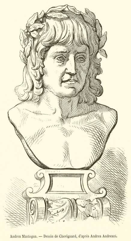 Andrea Mantegna (rytina) od French School