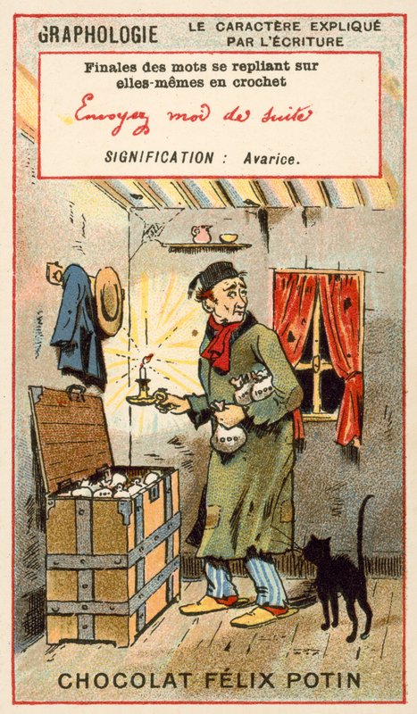 hrabivost (chromolitho) od French School