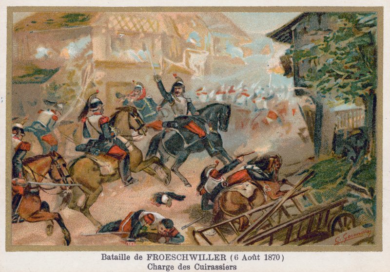 Bitva o Froeschwiller, velitel kyrysníků od French School