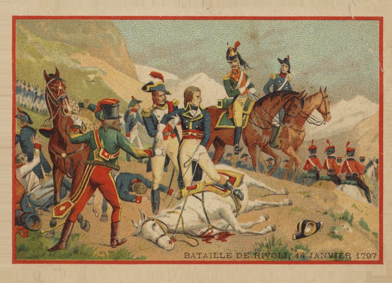 Bitva u Rivoli, 14. ledna 1797 od French School
