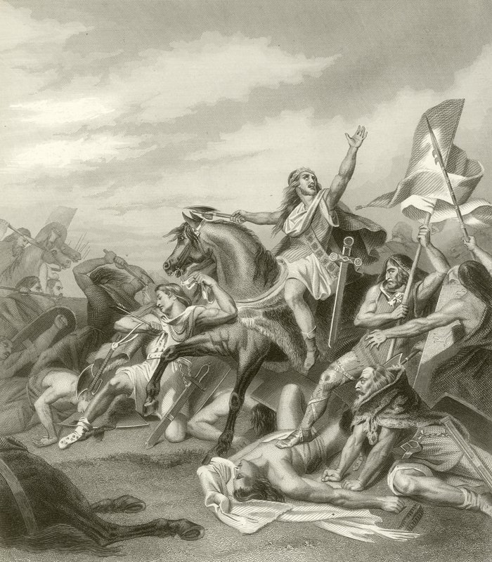 Bitva u Tolbiacum, 496 od French School