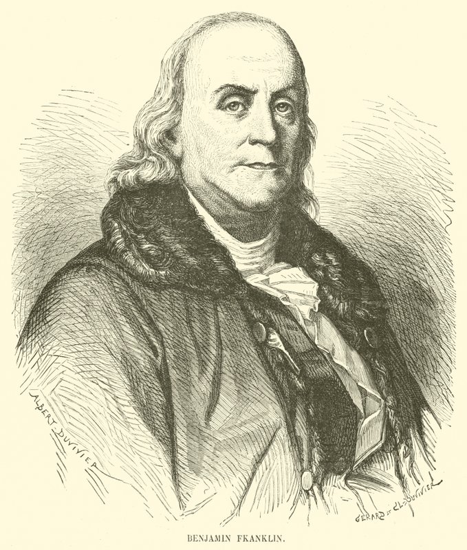Benjamin Franklin od French School