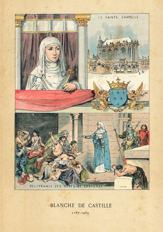 Blanche Kastilské od French School