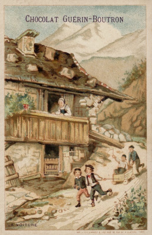 Auto (chromolitho) od French School