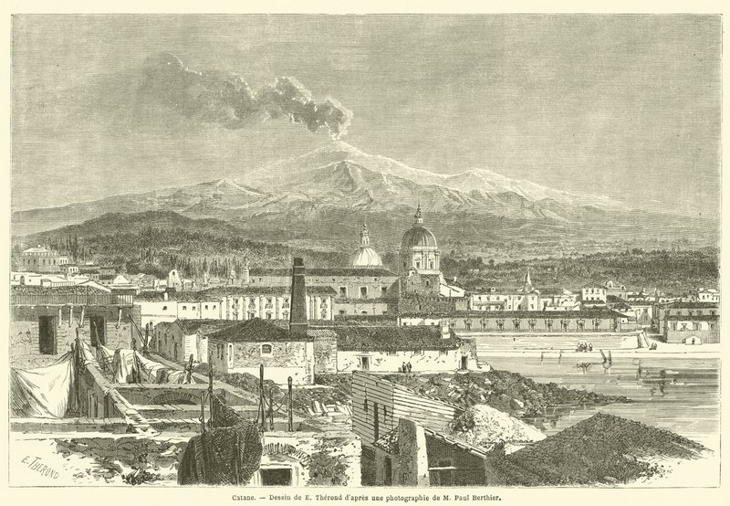 Catania (rytina) od French School