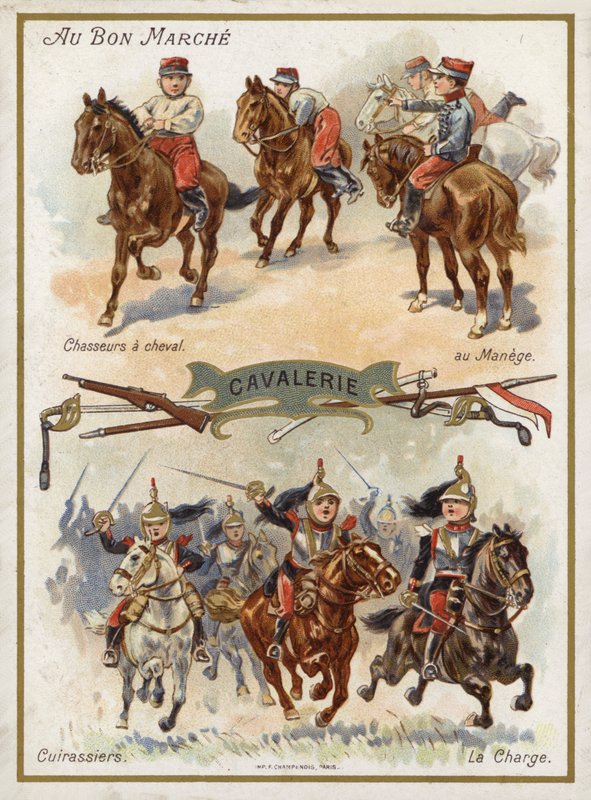 Kavalerie od French School