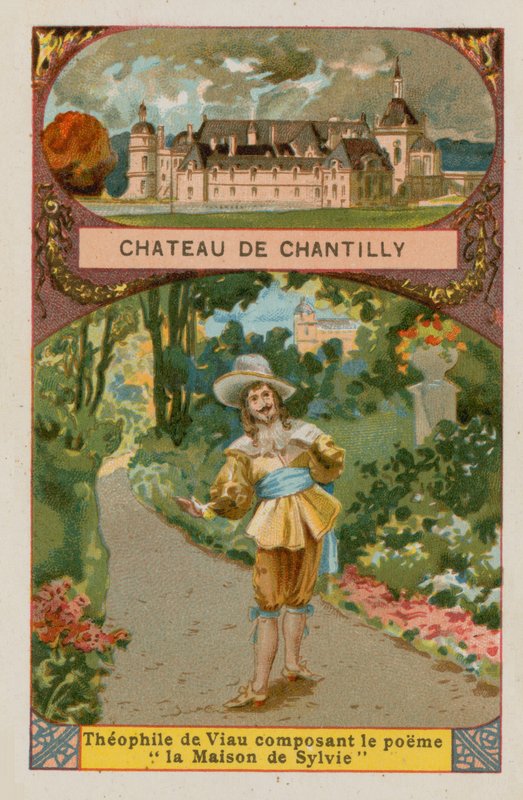 Zámek Chantilly od French School
