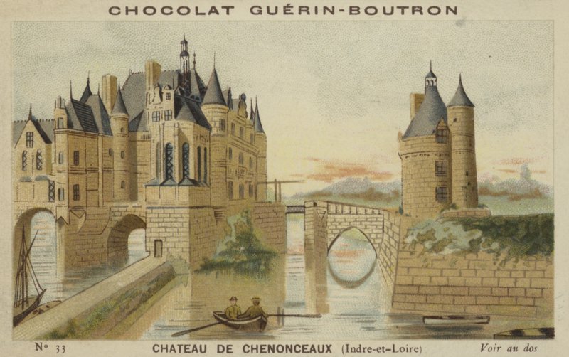 Zámek Chenonceaux, Indre-et-Loire od French School