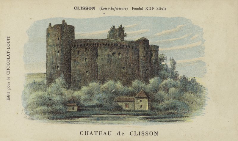 Chateau de Clisson, Clisson, Loire-Inferior od French School
