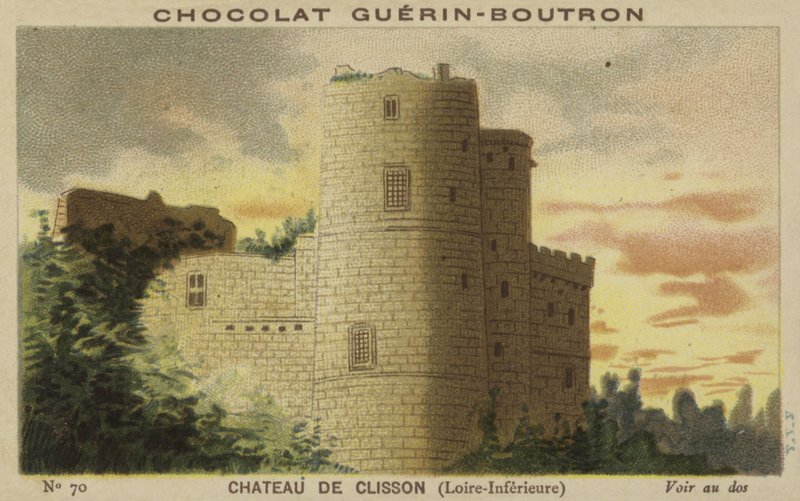 Chateau de Clisson, Loire-Dolní od French School