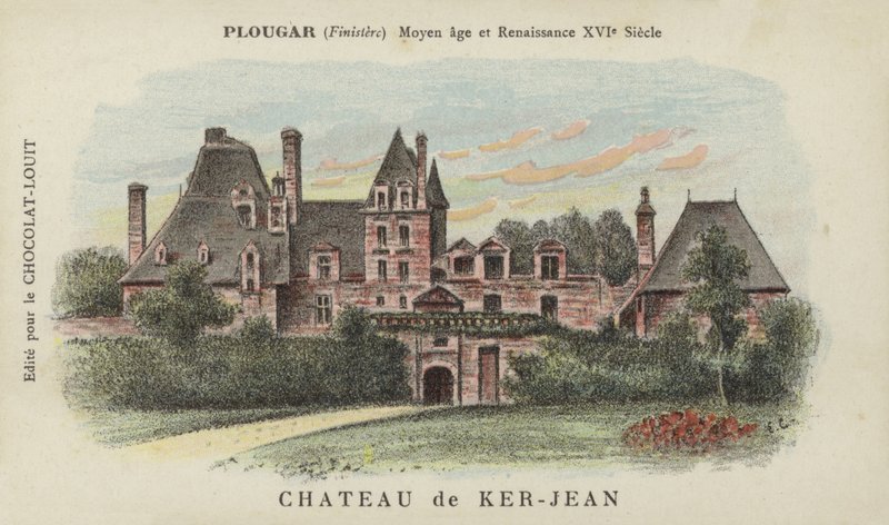 Chateau de Ker-Jean, Plougar, Finistere od French School