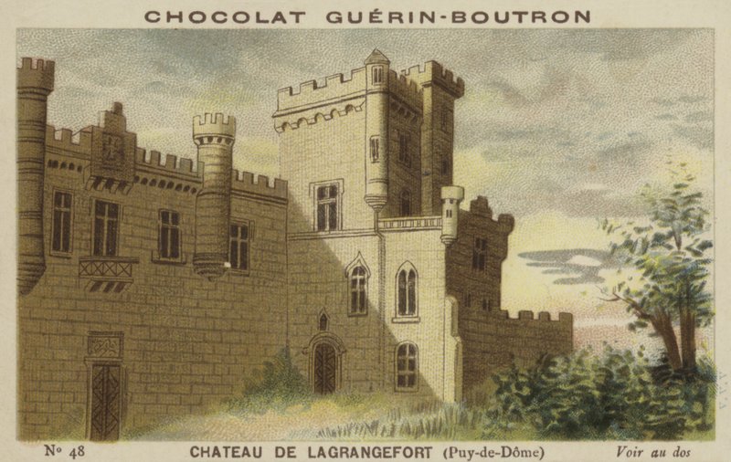 Chateau de Lagrangefort, Puy-de-Dome od French School