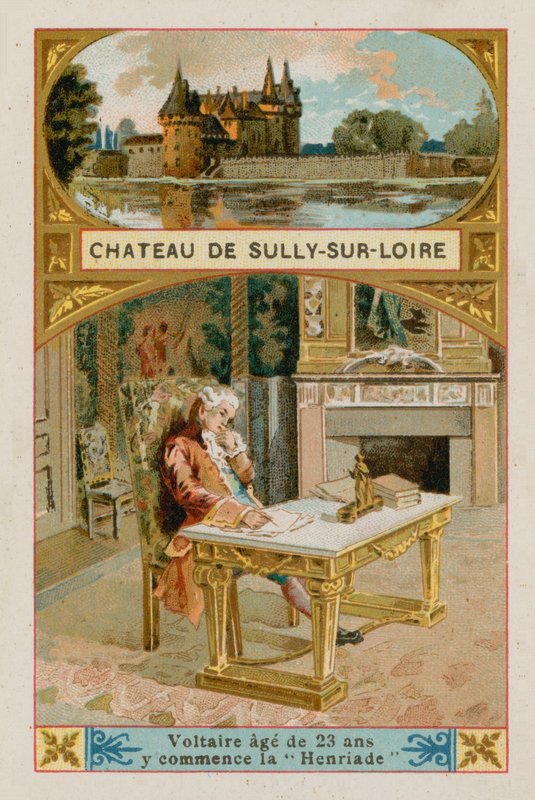 Zámek Sully-sur-Loire od French School