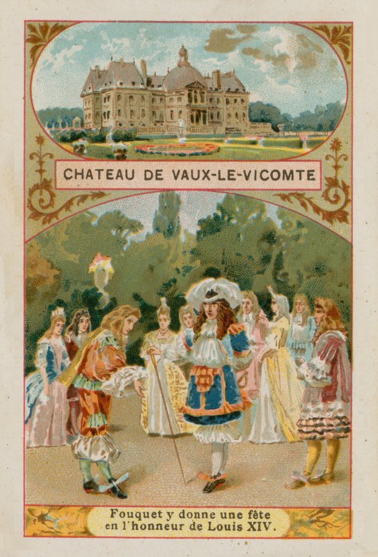 Hrad Vaux-le-Vicomte od French School