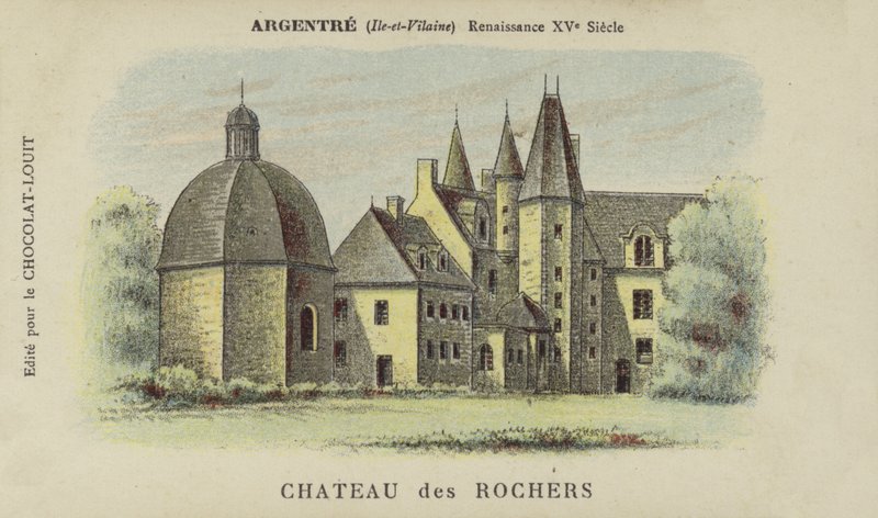 Castle of the Rocks, Argentre, Ille-et-Vilaine od French School