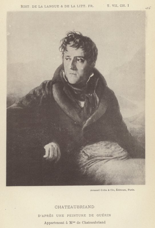 Chateaubriand (litho) od French School