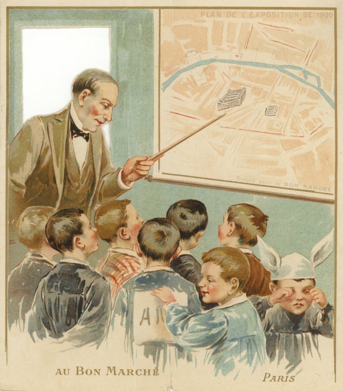 Děti se učí ve třídě od French School
