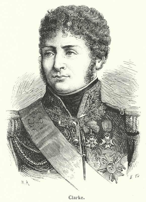Clarke (rytina) od French School