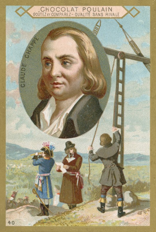 Claude Chappe, francouzský vynálezce od French School