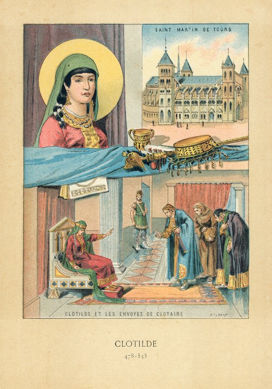 Clotilde od French School