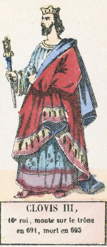 Chlodvík III od French School
