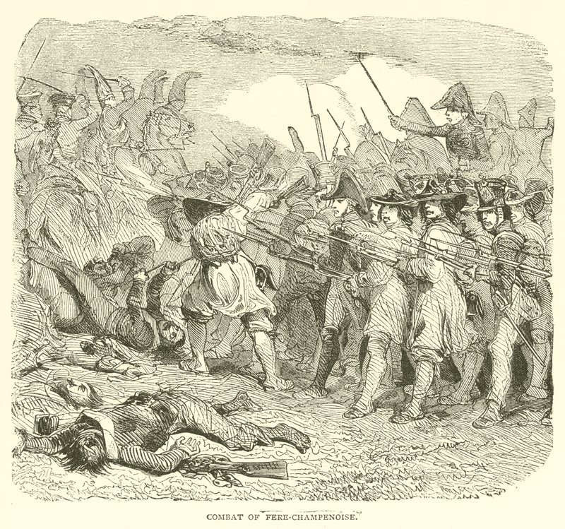 Combat of Fere-Champenoise (rytina) od French School